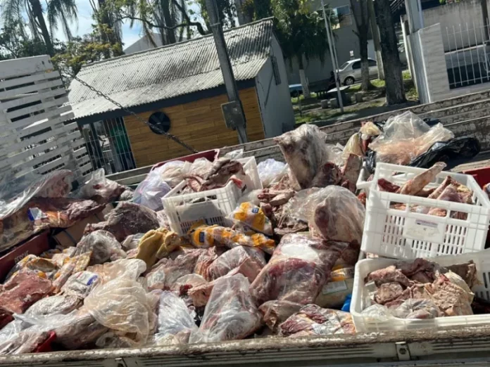 Carne de cavalo estragada era usada em açougue clandestino para produção de hambúrguer em Palhoça