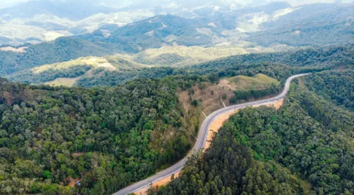 BR-282 liga o Oeste de SC à Grande Florianópolis