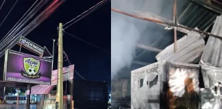 Food truck é destruído por incêndio nos Ingleses