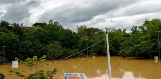 Prejuízos com chuvas em SC