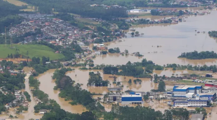 Enchente em Rio do Sul