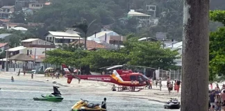 Mulher tem pé arrancado em acidente de jet ski na Grande Florianópolis