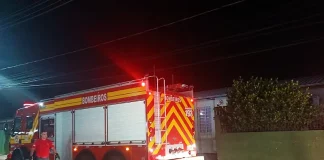 Bombeiros apagaram incêndio em colégio no Sertão do Imaruim.