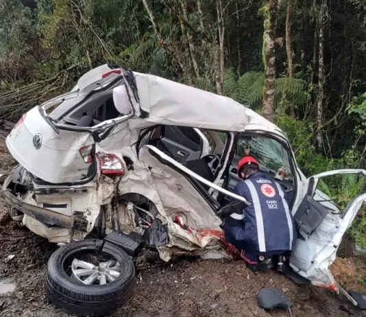 Acidente em Rancho Queimado resulta em duas mortes