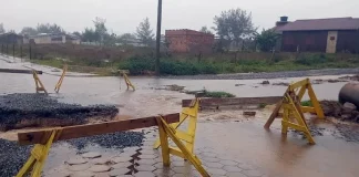 Chuva afeta municípios no sul de SC, como Balneário Gaivota