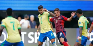 Brasil x Costa Rica pela Copa América 2024 no Sofi Stadium nessa segunda-feira 24/06.