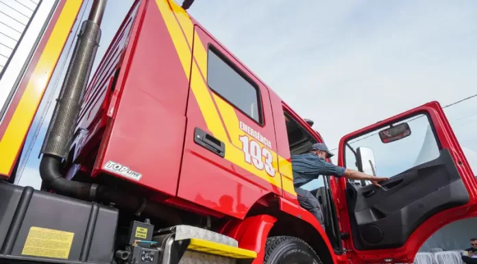 Ocorrência dos Bombeiros Militares