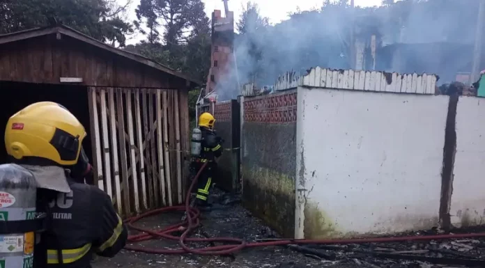 Incêndio em Alfredo Wagner resulta na morte de criança